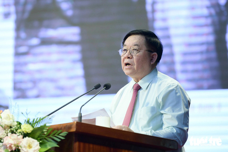 Trưởng Ban Tuyên giáo Trung ương Nguyễn Trọng Nghĩa - Ảnh: NAM TRẦN