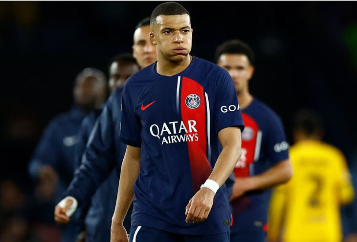 Mbappe đã bị chỉ trích rất nhiều sau màn trình diễn đáng thất vọng trước Barcelona - Ảnh: Reuters