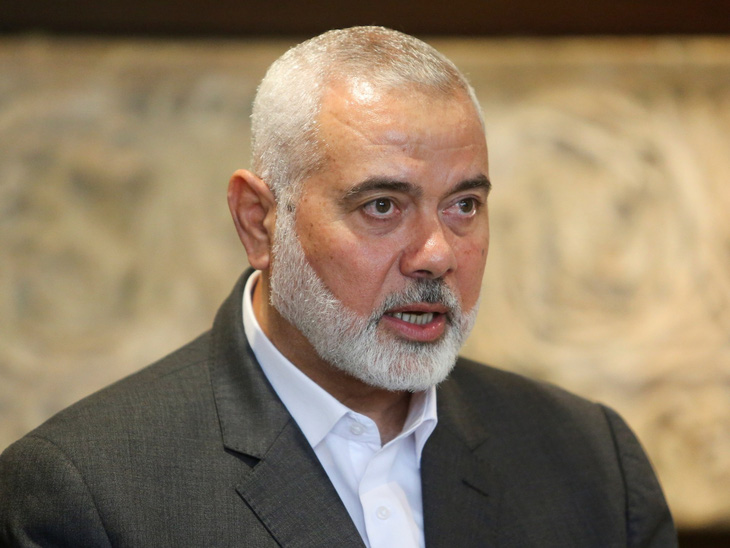 Thủ lĩnh Hamas Ismail Haniyeh - Ảnh: REUTERS