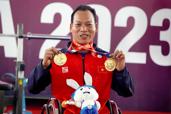 Lê Văn Công tham gia ban chấp hành Hiệp hội Paralympic Việt Nam - Ảnh: TẤN PHÚC