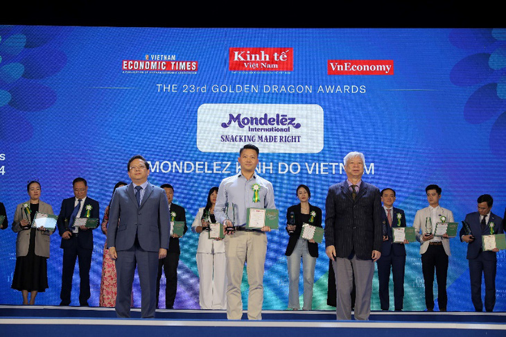 Mondelez Kinh Đô nhận giải thưởng Rồng Vàng năm 2024- Ảnh 1.