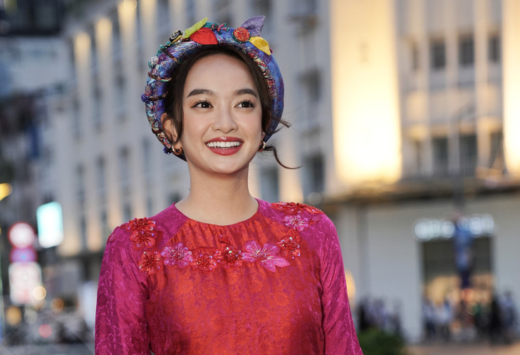 Diễn viên Kaity Nguyễn, gương mặt đại diện của HIFF 2024 - Ảnh: BTC