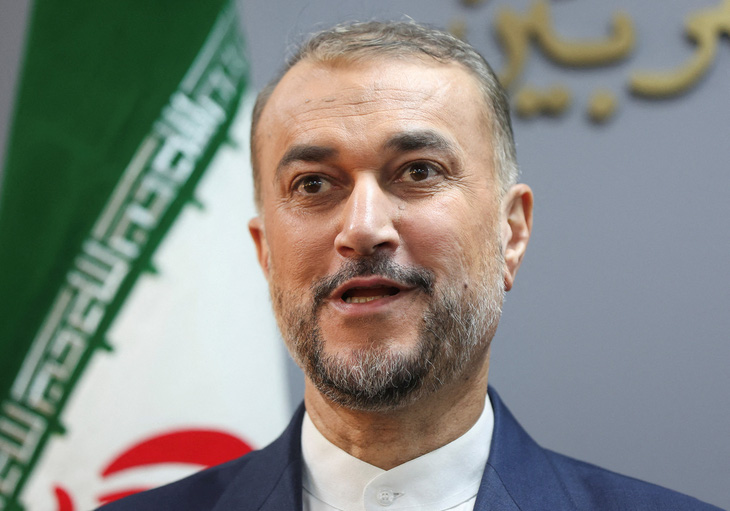 Ngoại trưởng Iran Hossein Amirabdollahian - Ảnh: REUTERS