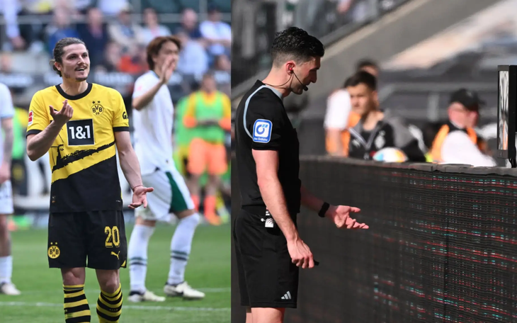 Tình huống VAR ‘lật kèo’ phạt đền vô tiền khoáng hậu ở Bundesliga