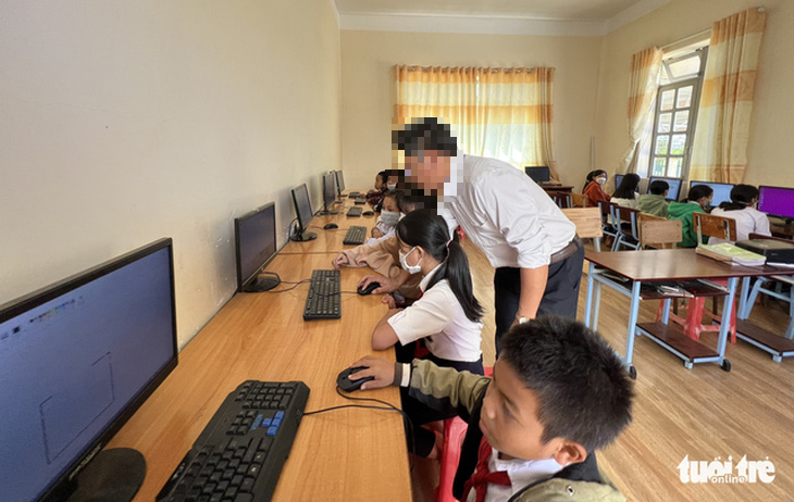 Nhiều giáo viên Lâm Đồng được kêu gọi hỗ trợ học sinh tỉnh vùng xa Hà Giang - Ảnh: M.V.