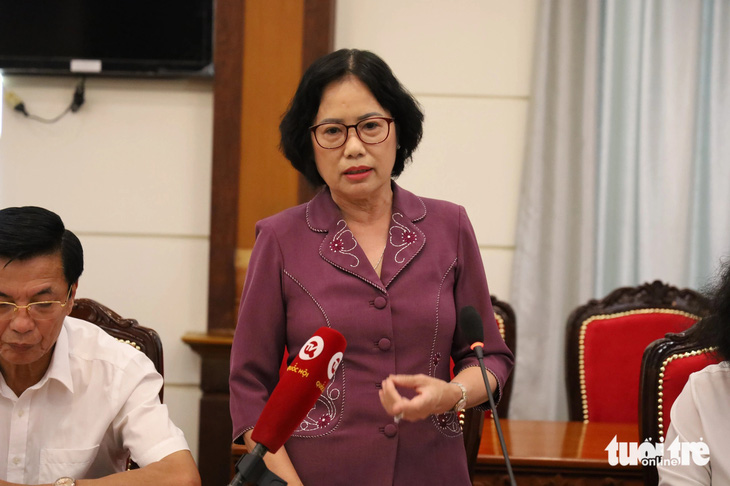 Bà Ung Thị Xuân Hương - phó chủ tịch Hội Luật gia TP.HCM - cho rằng cần xem xét mức độ cần thiết thành lập tòa án sơ thẩm chuyên biệt - Ảnh: KHẮC HIẾU