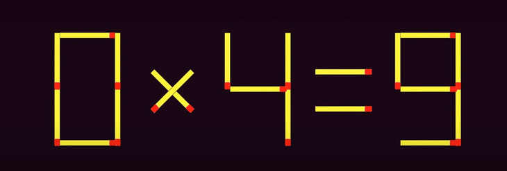 Thử tài IQ: Di chuyển hai que diêm để 3x4=7 thành phép tính đúng- Ảnh 5.