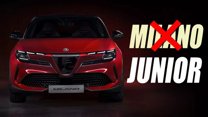 Alfa Romeo Milano đã phải đổi tên mới chỉ sau 2 ngày bị Chính phủ Ý chỉ trích - Ảnh: Carscoops