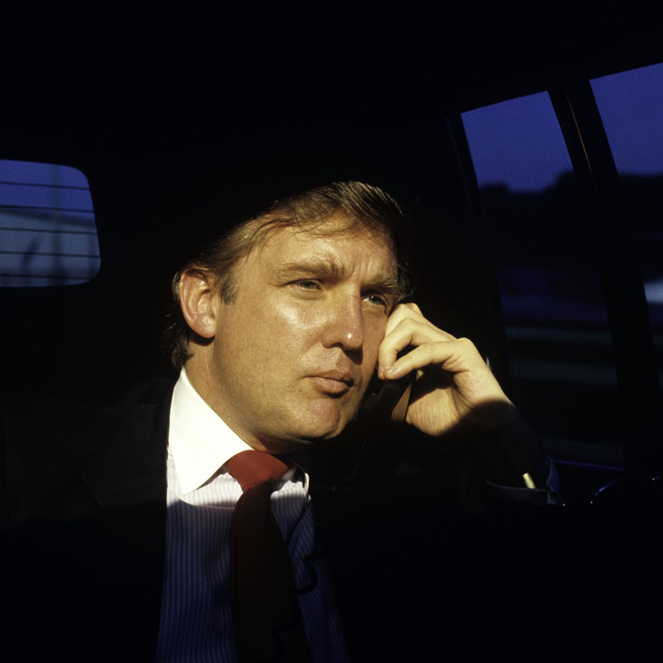 Chân dung ông Trump năm 1987 - Ảnh: GETTY IMAGES