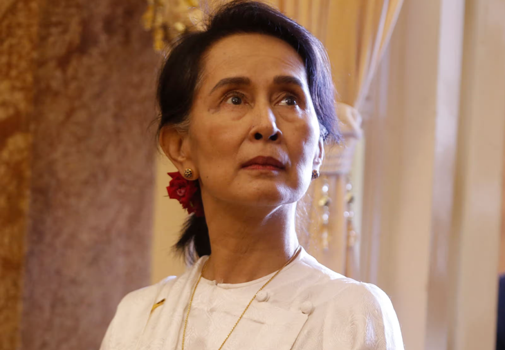 Cựu lãnh đạo Myanmar Aung San Suu Kyi - Ảnh: AFP