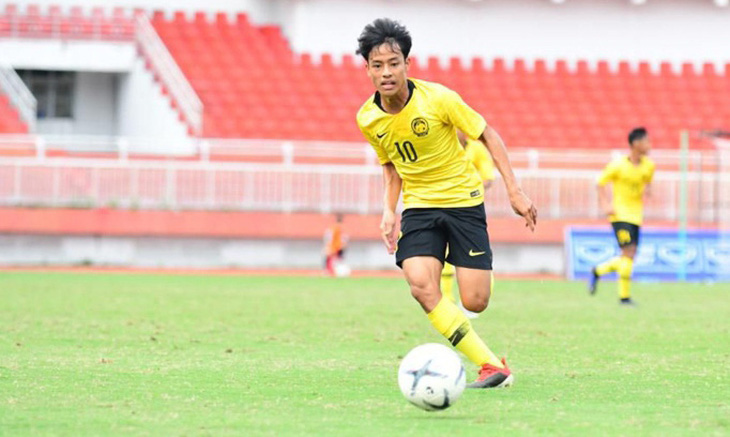 Luqman Hakim - niềm hy vọng lớn nhất của U23 Malaysia ở VCK U23 châu Á 2024 - Ảnh: FAM