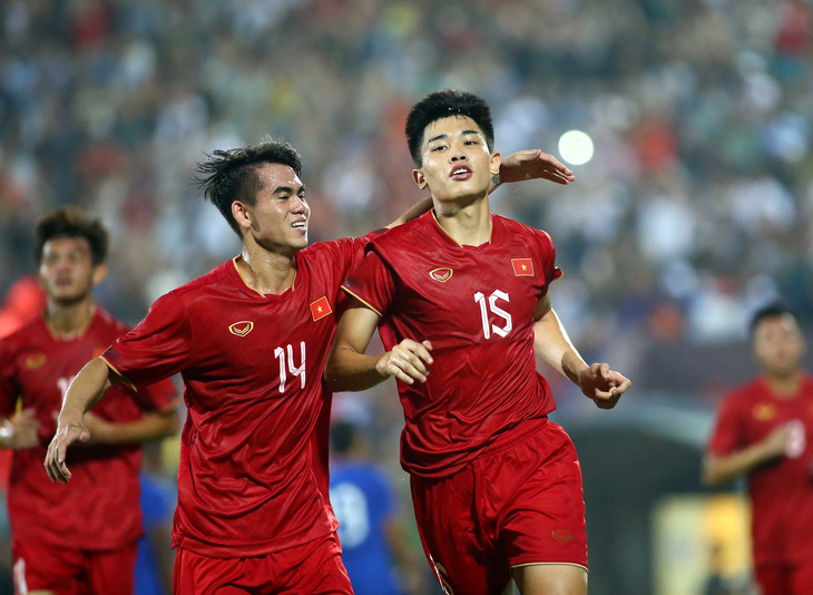 U23 Việt Nam khát khao chiến thắng trong ngày ra quân tại VCK U23 châu Á 2024 - Ảnh: HOÀNG TÙNG