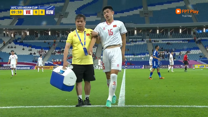 Nguyễn Đình Bắc chấn thương nặng, nói lời chia tay giải U23 châu Á 2024