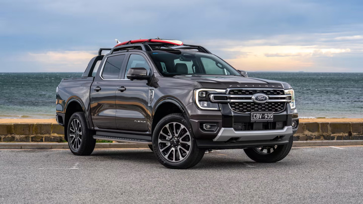 Ford Ranger và Everest được cập nhật bằng cách... cắt bớt trang bị trên bản 2024 - Ảnh: Drive
