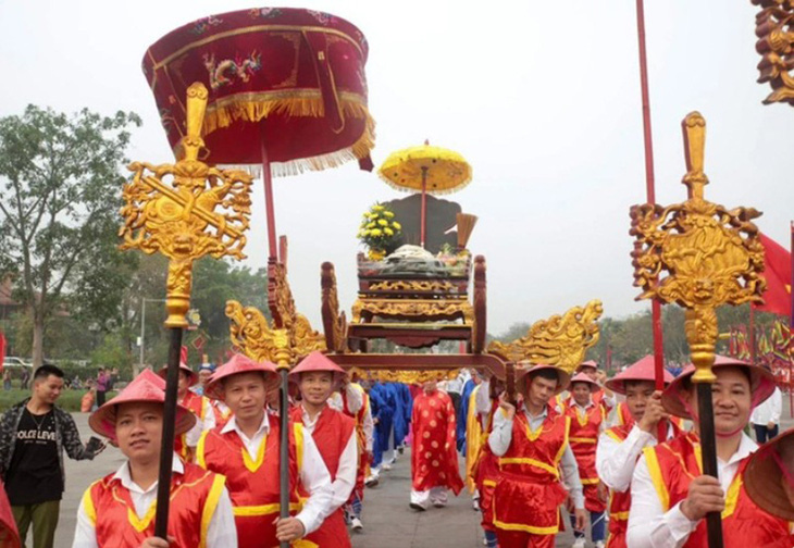 Nhiều hoạt động, sự kiện được tổ chức dịp lễ giỗ Tổ Hùng Vương - Ảnh: FANPAGE BÁO PHÚ THỌ