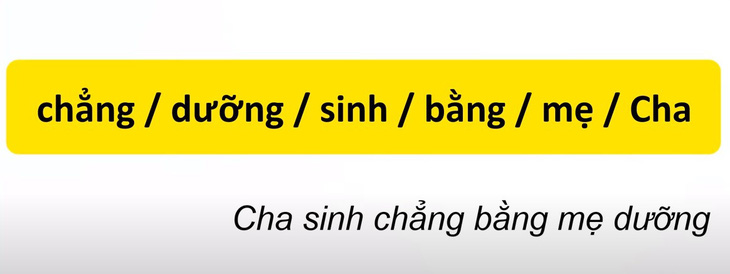 Thử tài tiếng Việt: Sắp xếp các từ sau thành câu có nghĩa (P67)- Ảnh 2.