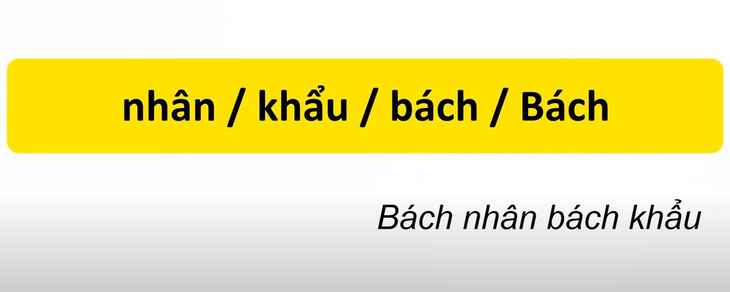 Thử tài tiếng Việt: Sắp xếp các từ sau thành câu có nghĩa (P69)- Ảnh 4.