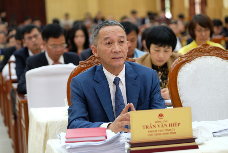 Ông Trần Văn Hiệp, cựu chủ tịch UBND tỉnh Lâm Đồng - Ảnh: M.V.
