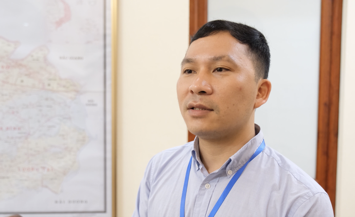 Ông Nguyễn Tiến Quyết - phó chủ tịch UBND phường Đồng Kỵ, Từ Sơn, Bắc Ninh - Ảnh: HÀ QUÂN