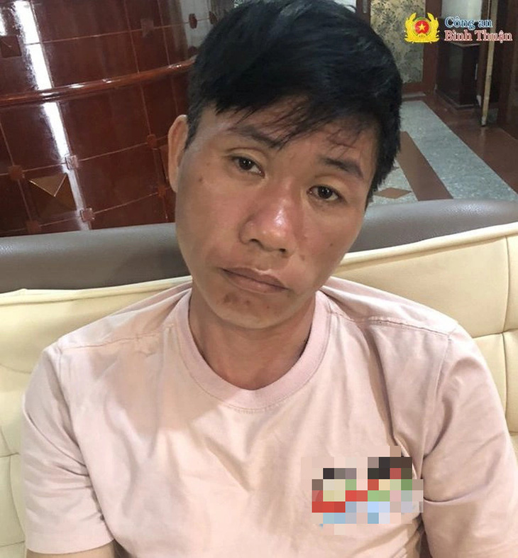 Hoàng Tuấn Điệp (37 tuổi, quê TP Hải Phòng) bị bắt - Ảnh: Công an Bình Thuận