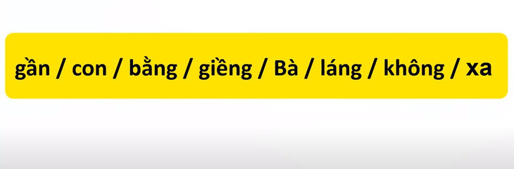 Thử tài tiếng Việt: Sắp xếp các từ sau thành câu có nghĩa (P52)- Ảnh 3.