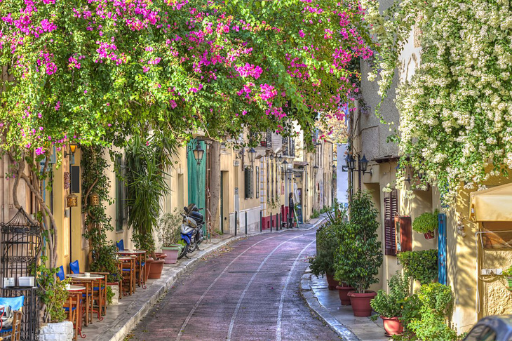 Thành phố Athens của Hy Lạp có mùi thơm ấn tượng nhất - Ảnh: Micoope