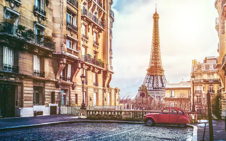 Paris, với bầu không khí lãng mạn và những đại lộ thanh lịch, giành vị trí thứ hai - Ảnh: The Telegraph