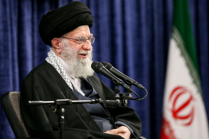 Lãnh tụ tối cao Iran Ali Khamenei - Ảnh: REUTERS