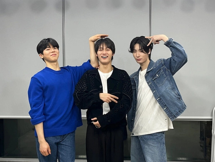 Ba thành viên nhóm Big Ocean - Ảnh: koreajoongangdaily