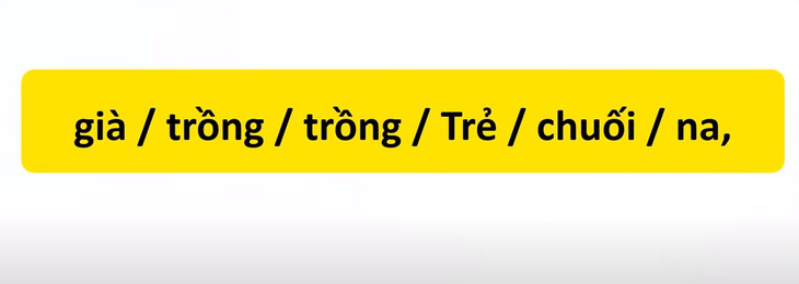 Thử tài tiếng Việt: Sắp xếp các từ sau thành câu có nghĩa (P70)- Ảnh 3.