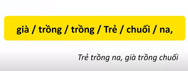 Thử tài tiếng Việt: Sắp xếp các từ sau thành câu có nghĩa (P70)- Ảnh 4.