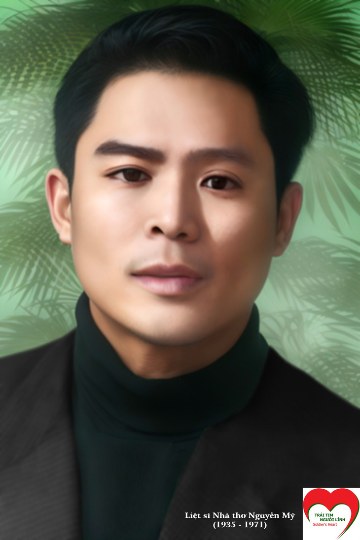 Liệt sĩ, nhà thơ Nguyễn Mỹ, tác giả bài thơ Cuộc chia ly màu đỏ