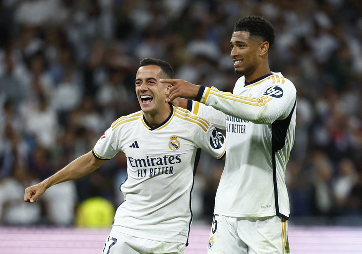 Real Madrid chỉ phải tốn vỏn vẹn 332 triệu euro cho thị trường chuyển nhượng để sở hữu 11 cầu thủ đá chính trong trận chung kết Champions League - Ảnh: REUTERS