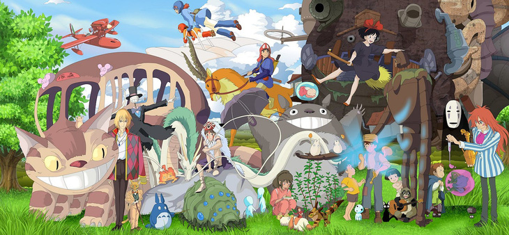 Studio Ghibli là một trong những hãng phim hoạt hình nổi tiếng và được yêu thích nhất trên thế giới