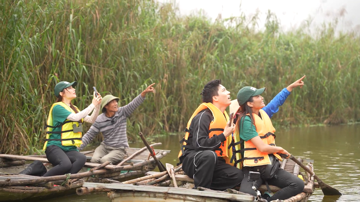 Diễm My 9X, Anh Tú, H'Hen Niê tại Khu bảo tồn thiên nhiên đất ngập nước Vân Long 