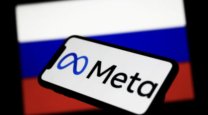 Nga đã đưa Hãng công nghệ Meta vào danh sách tổ chức cực đoan - Ảnh: CNBC