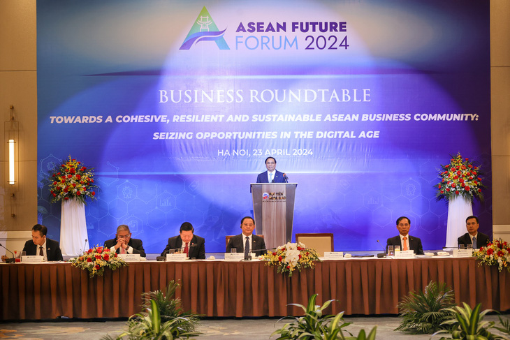 Thủ tướng Phạm Minh Chính khẳng định phát triển hệ sinh thái kinh tế số tại ASEAN sẽ đem lại lợi ích cho toàn cầu - Ảnh: VGP