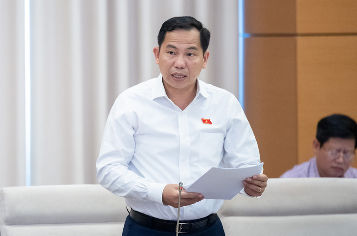 Chủ nhiệm Ủy ban Tài chính - Ngân sách Lê Quang Mạnh - Ảnh: GIA HÂN