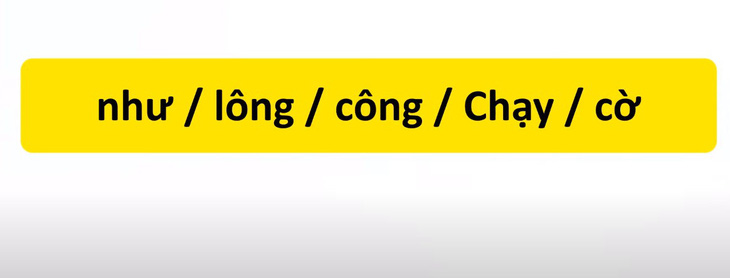 Thử tài tiếng Việt: Sắp xếp các từ sau thành câu có nghĩa (P73)- Ảnh 3.
