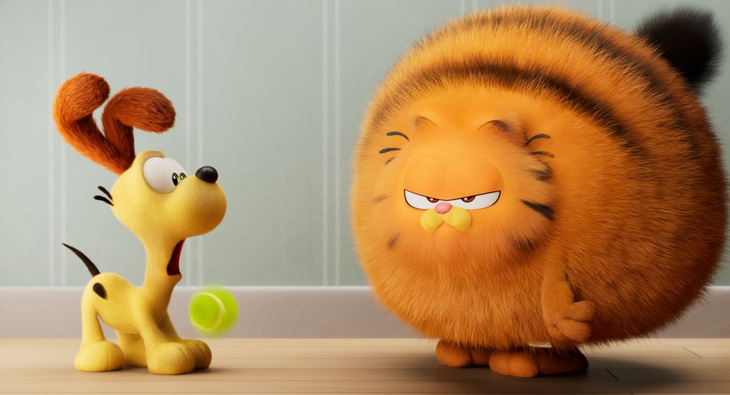 Chris Pratt chia sẻ quá trình lồng tiếng cho chú Mèo Garfield- Ảnh 1.