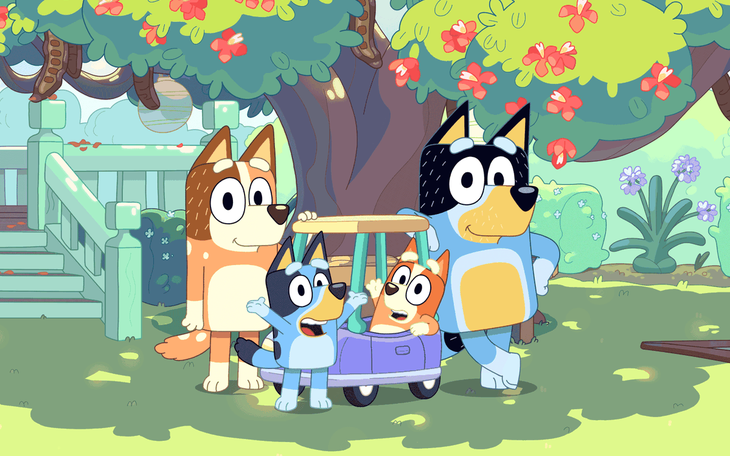 Phim hoạt hình "Bluey" đạt kỷ lục về lượng người xem trong tập mới nhất