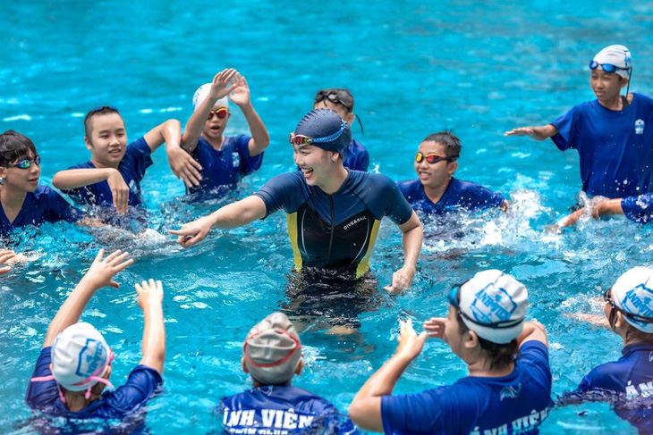 Kình ngư Nguyễn Thị Ánh Viên: Càng nhiều trẻ em biết bơi, tôi sẽ càng vui