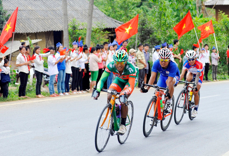 70 vận động viên đua xe đạp về Điện Biên Phủ năm 2024