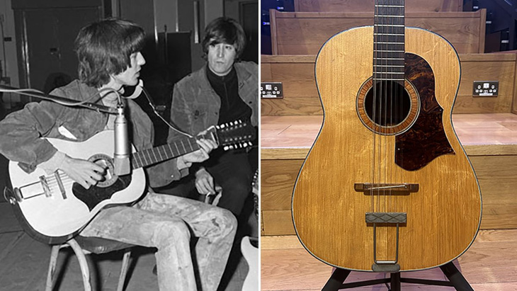 Đấu giá cây đàn bị thất lạc của John Lennon- Ảnh 1.