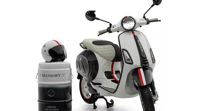 Vespa điện phiên bản đặc biệt: Chỉ có 99 chiếc, giá có thể ngang ô tô