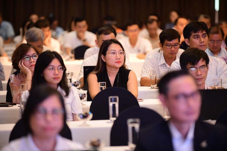 Nestlé Việt Nam đã hướng dẫn các doanh nghiệp trong chuỗi cung ứng cách thực hiện báo cáo kiểm kê, cũng như xây dựng và hoàn thiện kế hoạch giảm nhẹ phát thải hướng đến mục tiêu góp phần hiện thực hóa cam kết Net Zero của Việt Nam vào năm 2050 - Ảnh: QUANG ĐỊNH