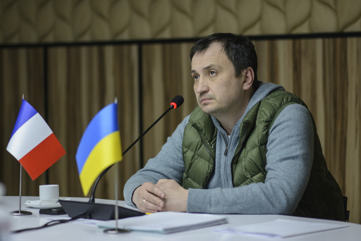 Bộ trưởng Bộ Nông nghiệp Ukraine Mykola Solsky - Ảnh: REUSSIR