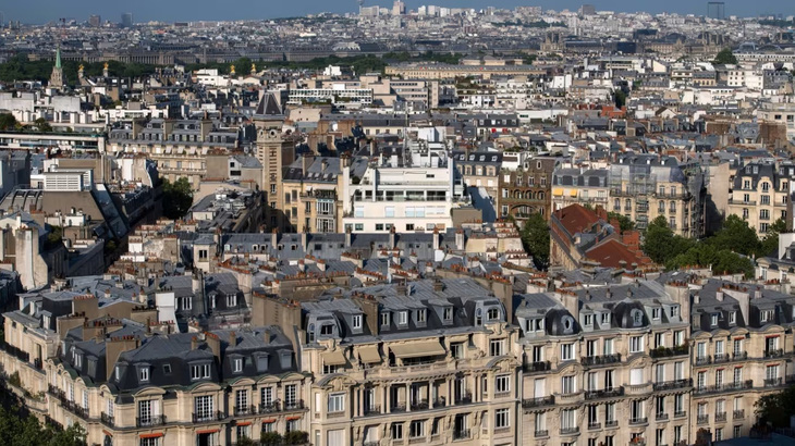 Chính quyền thành phố ước tính Paris sẽ đón khoảng 15 triệu lượt khách xuyên suốt thời gian diễn ra Thế vận hội Olympic 2024 - Ảnh: BLOOMBERG