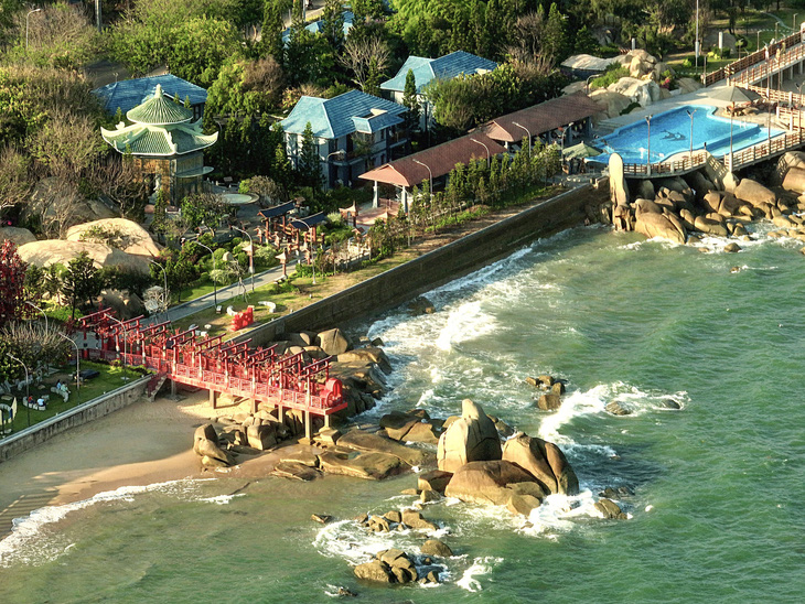 Trân Châu Beach & Resort với nhiều góc chụp hình check in - Ảnh: Đ.H