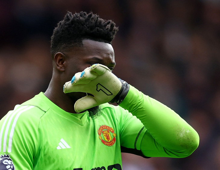 Goalkeeper Onana made a mistake in Man United's defeat - Photo: REUTERS